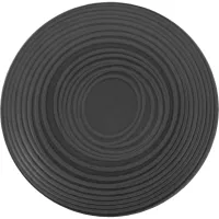 Talíř mělký Lava Stone 27 cm, černý