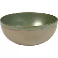 Miska SERAX Surface L 23,5 cm, camo zelená