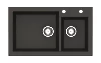Reginox Amsterdam 860.1 Black silvery