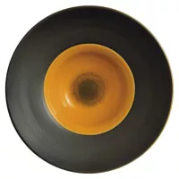 LE COQ Ekate Hluboký talíř, výška: 35 mm, ø: 150 mm, oranžový