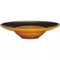 LE COQ Ekate Hluboký talíř, výška: 50 mm, ø: 240 mm, oranžový