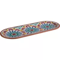 Mělký talíř APS Arabesque, délka 38 cm